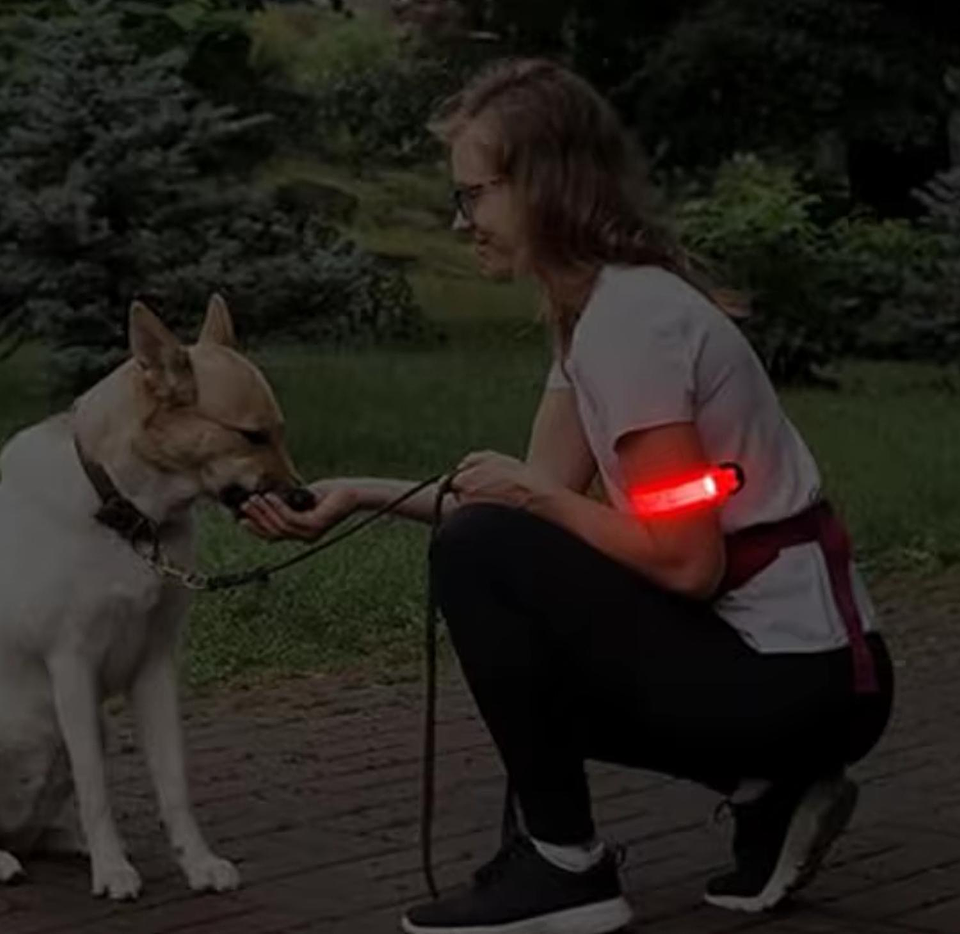 Brazalete Reflectante Recargable Ciclismo Running Deporte Amarillo 8