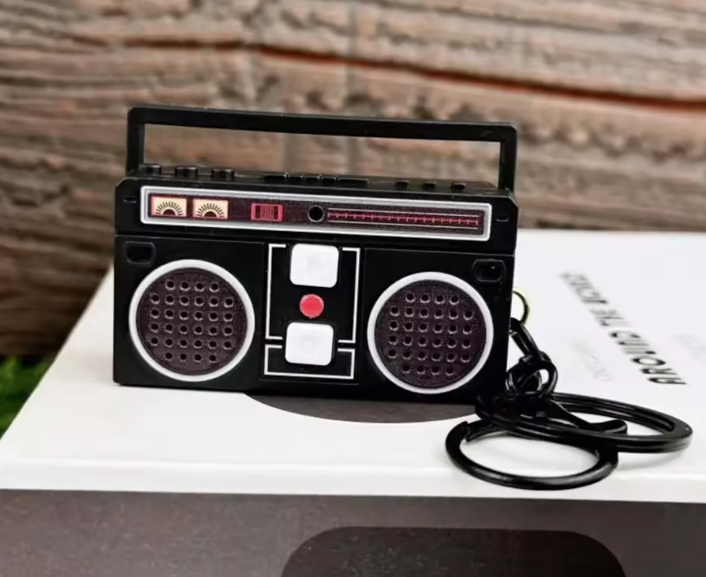 Llavero grabadora radio para recordar compras 2