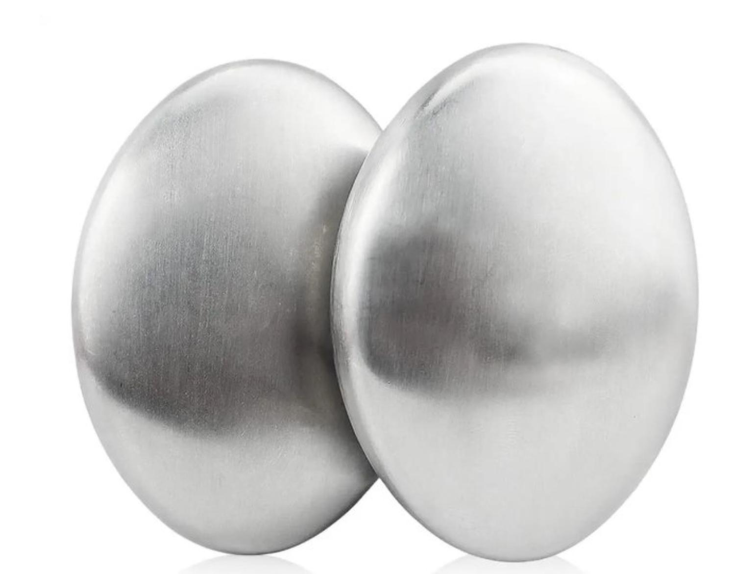 dos 2 Barras De Jabón De Acero Inoxidable 1