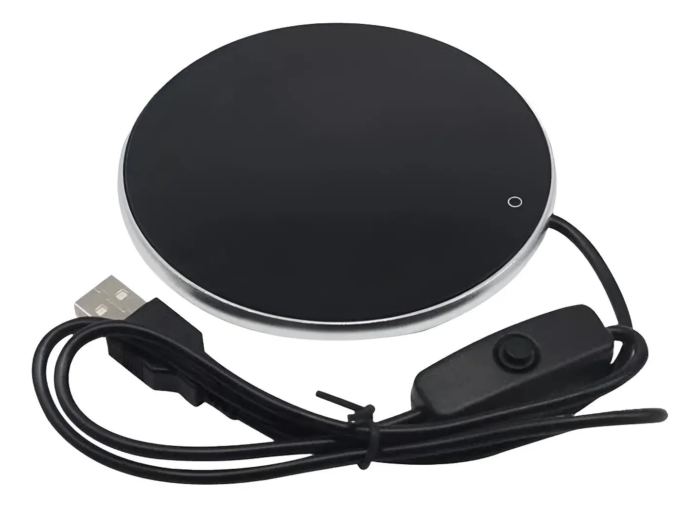 Posavasos Calentador De Tazas Con Puerto Usb 1