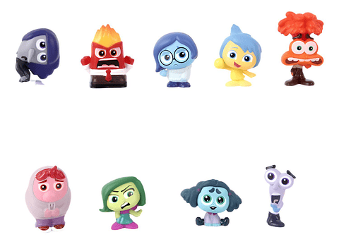 Figuras Intensamente Set Pack Personajes Principales