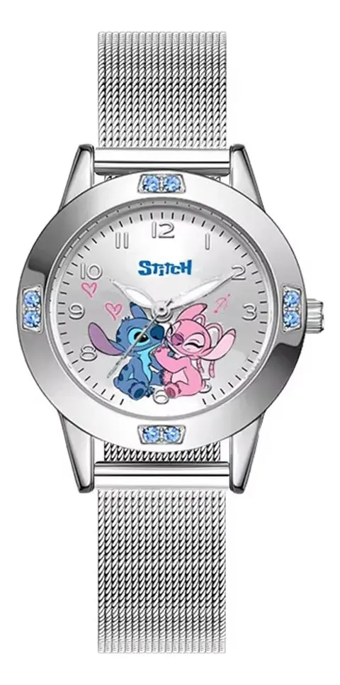 Reloj Stitch Colores