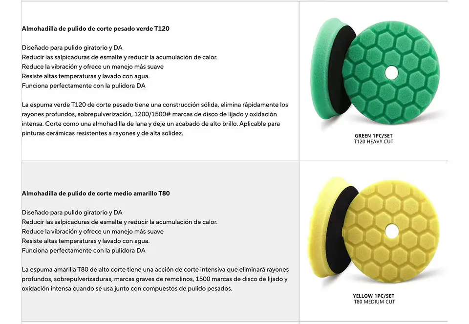 Pack Pad Full Corte Abrasivo/corte/polish/finish 5 Pulgadas 3