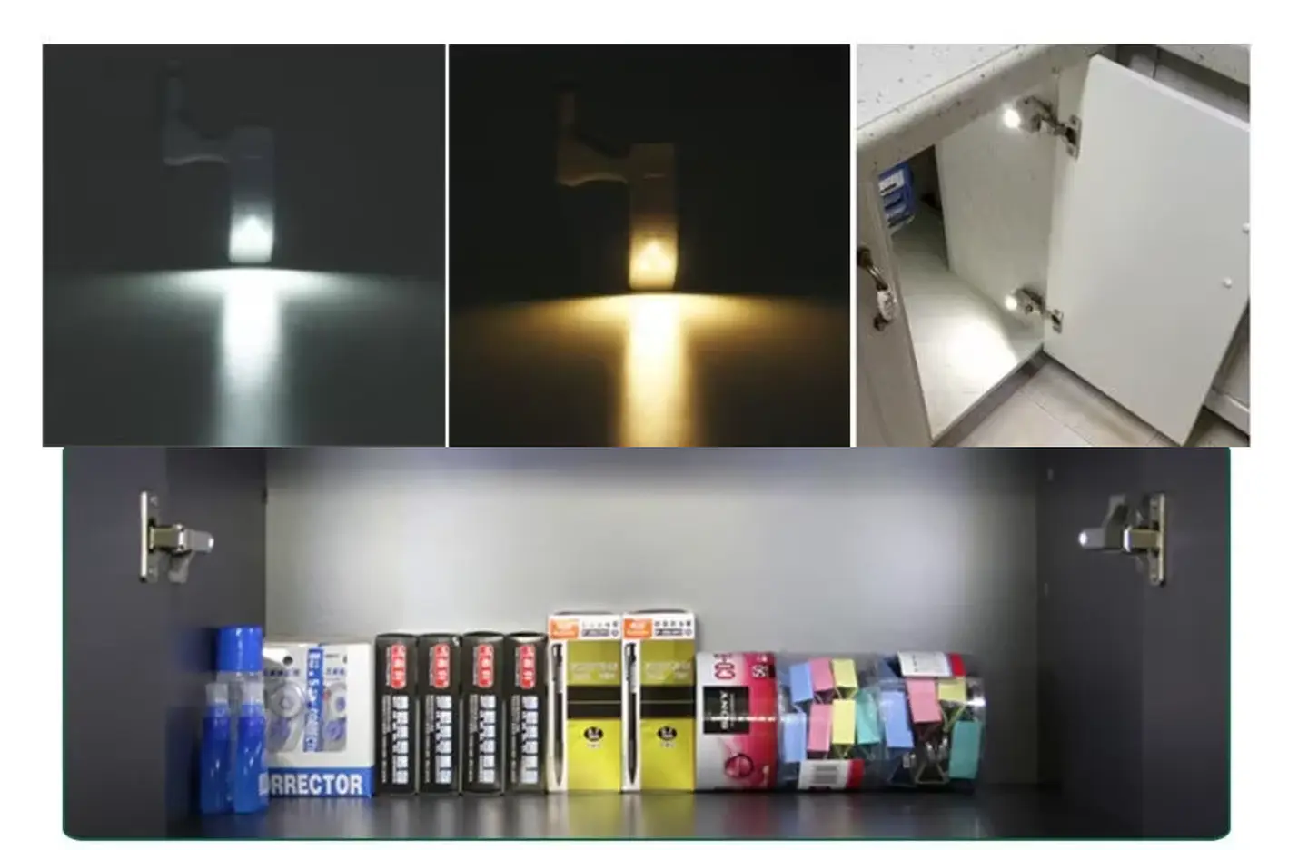 Luces Para Bisagra Oscuridad Mueble 3