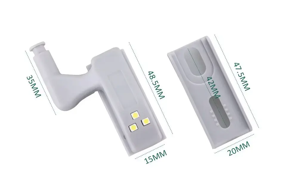 Luces Para Bisagra Oscuridad Mueble 7