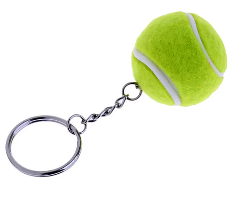 llavero de tenis para amantes de regalo