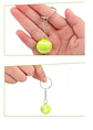 llavero de tenis para amantes de regalo - Miniatura 3
