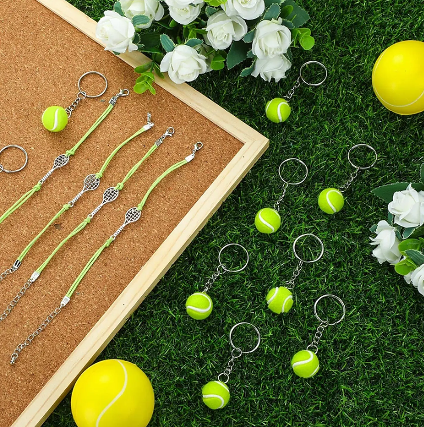 llavero de tenis para amantes de regalo 5