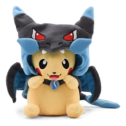 Peluche Pokemon Pikachu Cosplay Mega Charizad