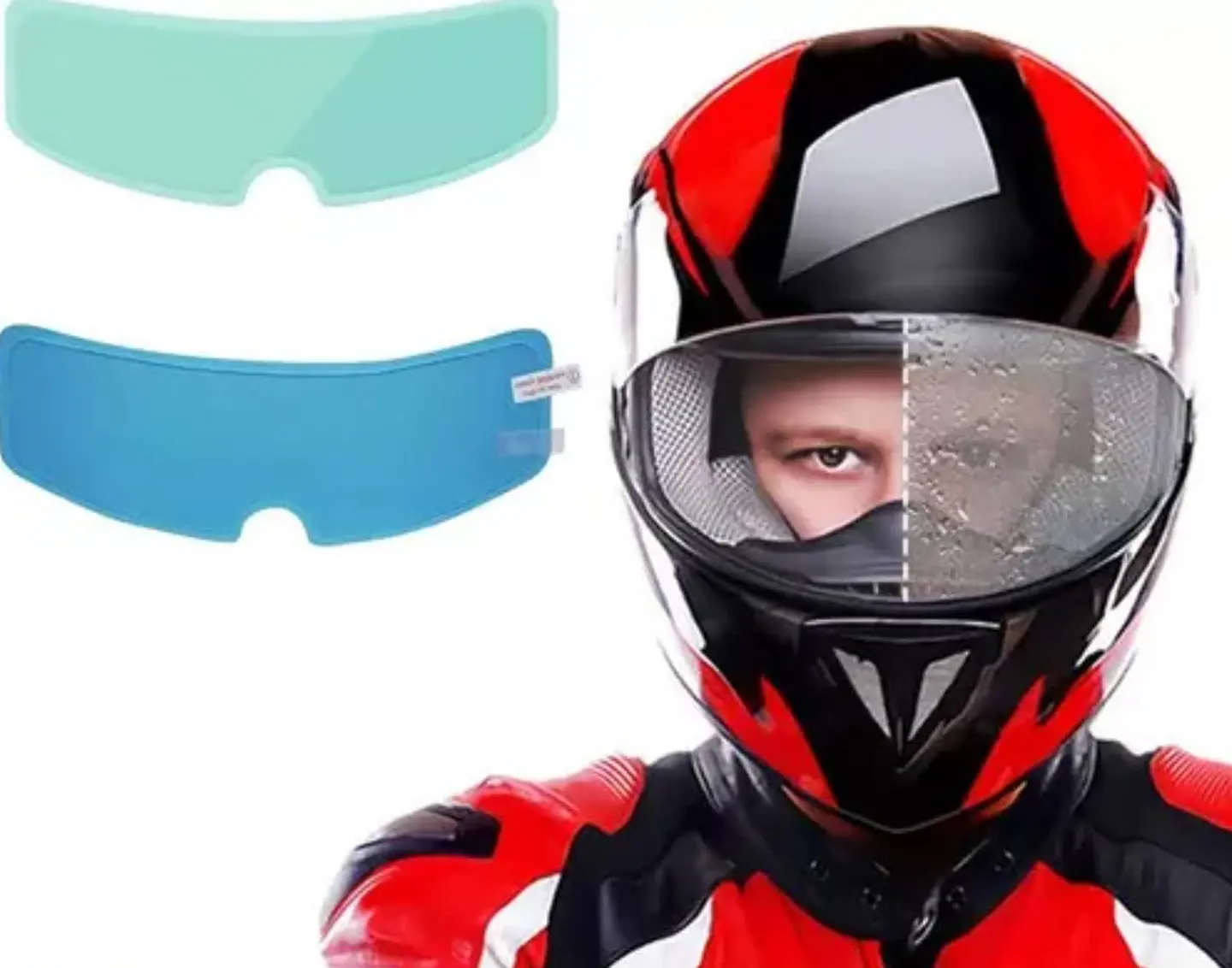 Pinlock Antiempañante Para Casco De Moto Antiparra Etc Agua 2