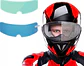 Pinlock Antiempañante Para Casco De Moto Antiparra Etc Agua - Miniatura 2