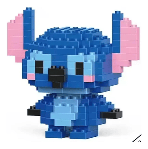 Juguete De Bloques De Construcción Armable Puzzle Stich 161 Stich Sin Caja