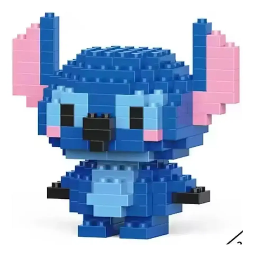 Juguete De Bloques De Construcción Armable Puzzle Stich 161 Stich Sin Caja 1