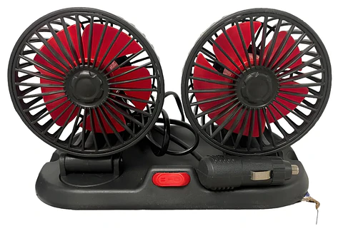 Ventilador Para Auto Ventilador Automovil doble 12v