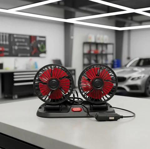 Ventilador Para Auto Ventilador Automovil doble 12v