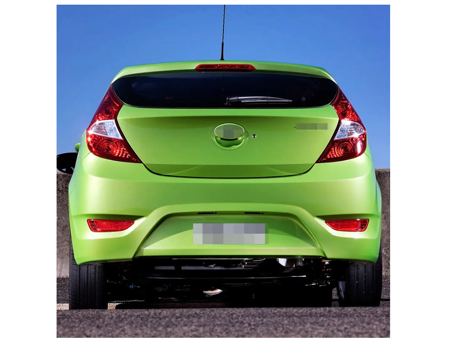 Plumilla Limpiaparabrisas Trasero Para Hyundai Accent 2