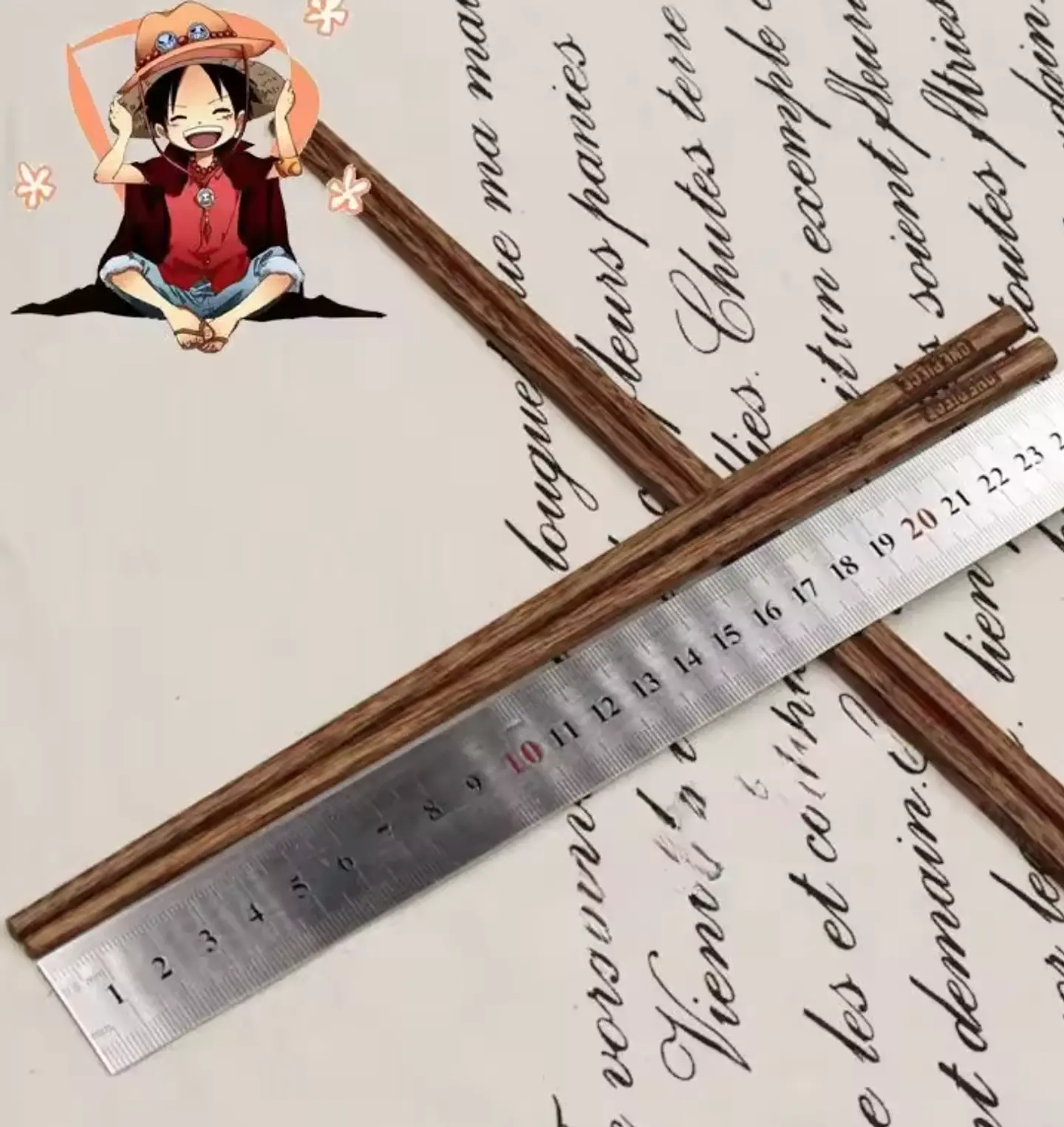 Palillos sushi ramen con estuche para one piece 4