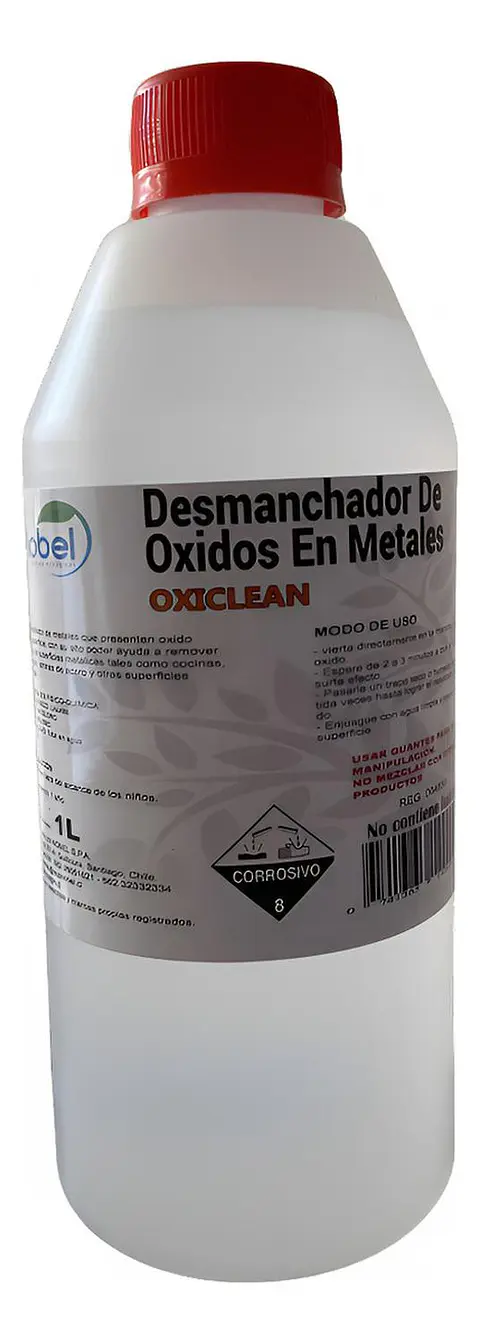 Removedor De Oxido Llantas Metales Cocina