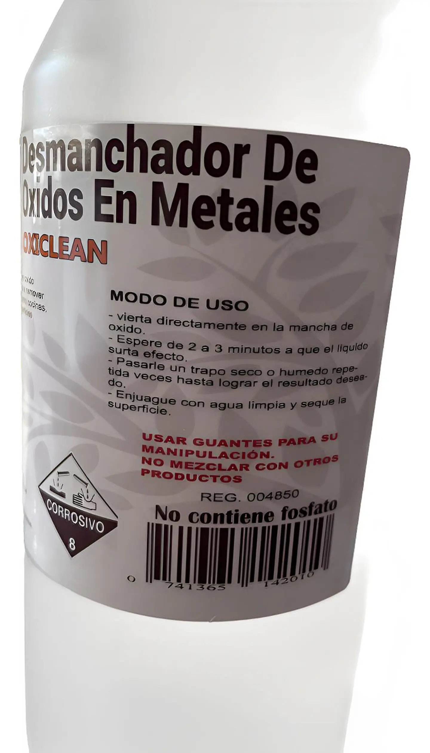 Removedor De Oxido Llantas Metales Cocina 3