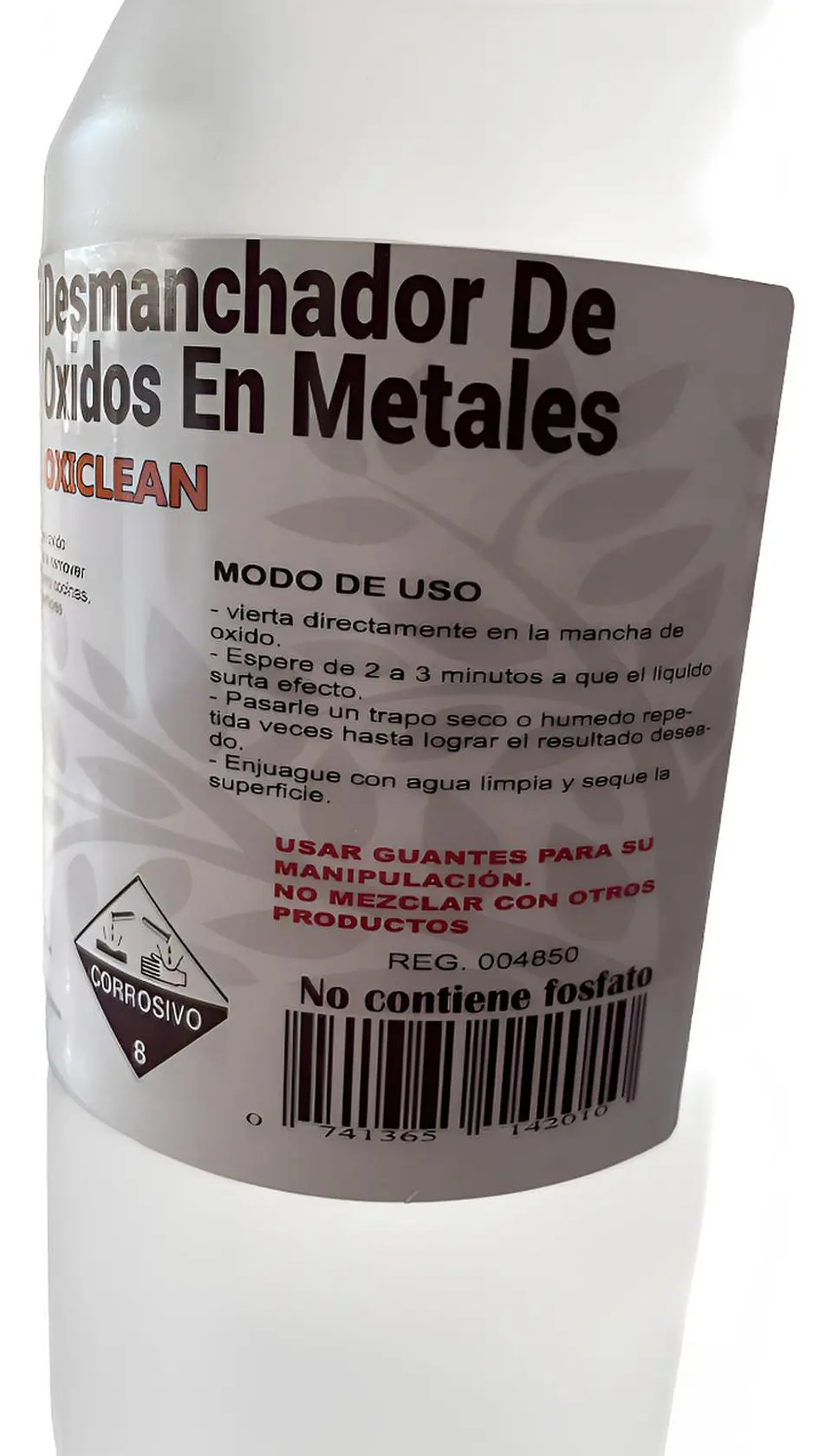 Removedor De Oxido Llantas Metales Cocina 3
