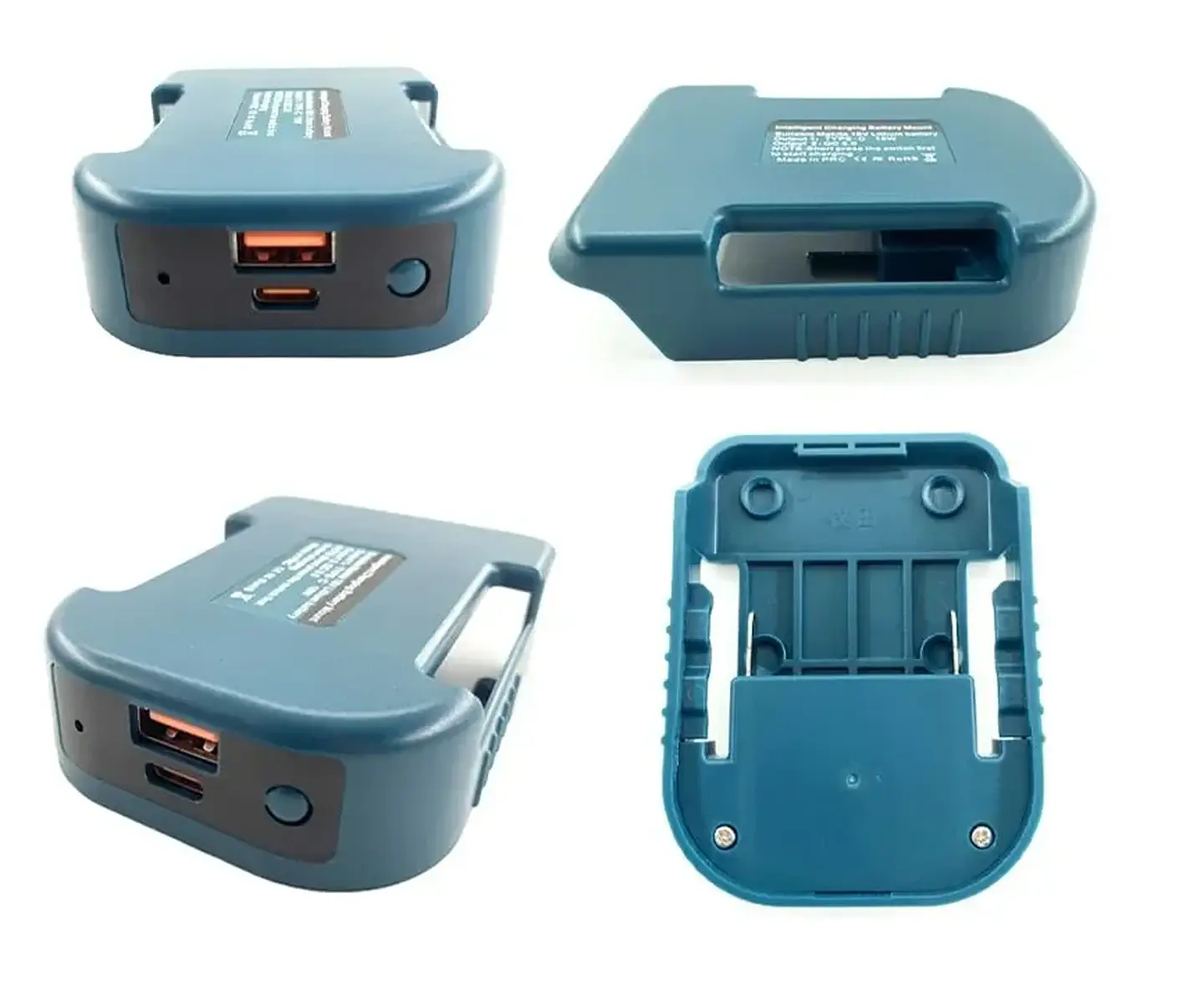 Transformador accesorio para bateria makita usb 3