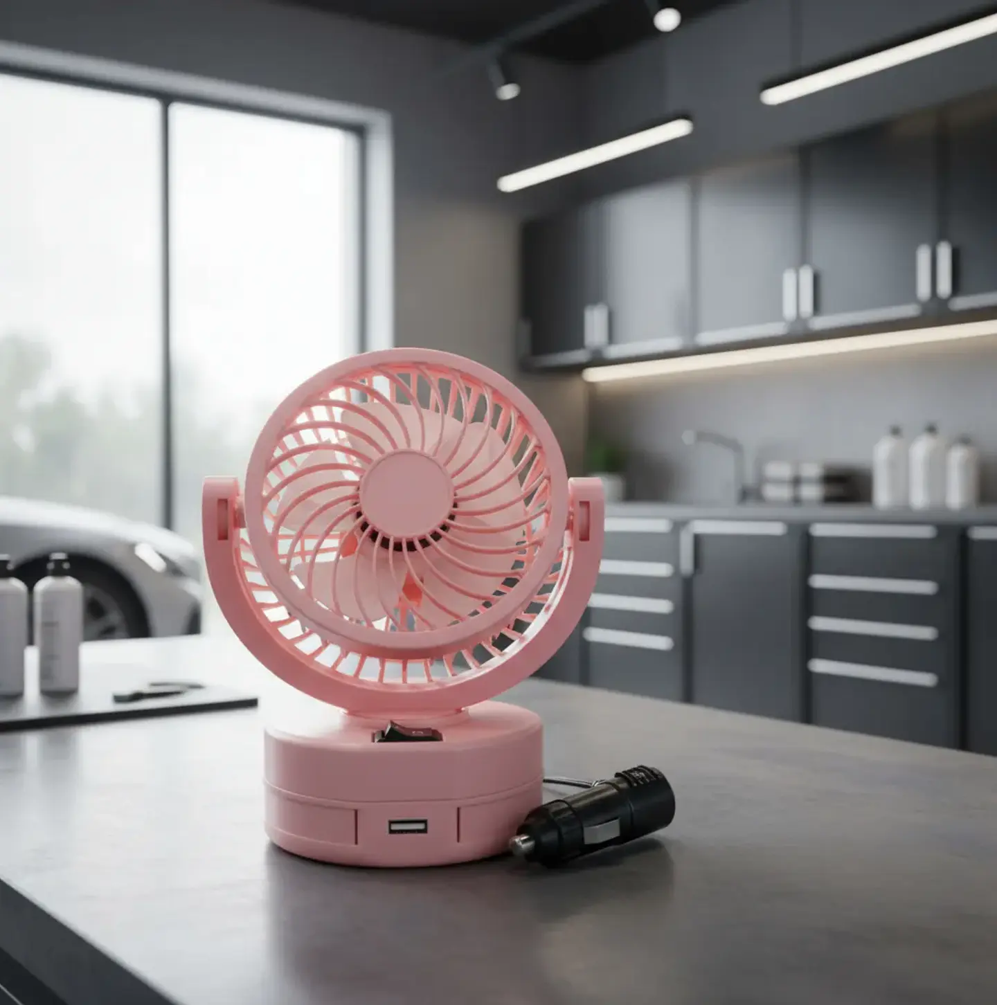 Ventilador Para Auto Ventilador Automovil 12v 4