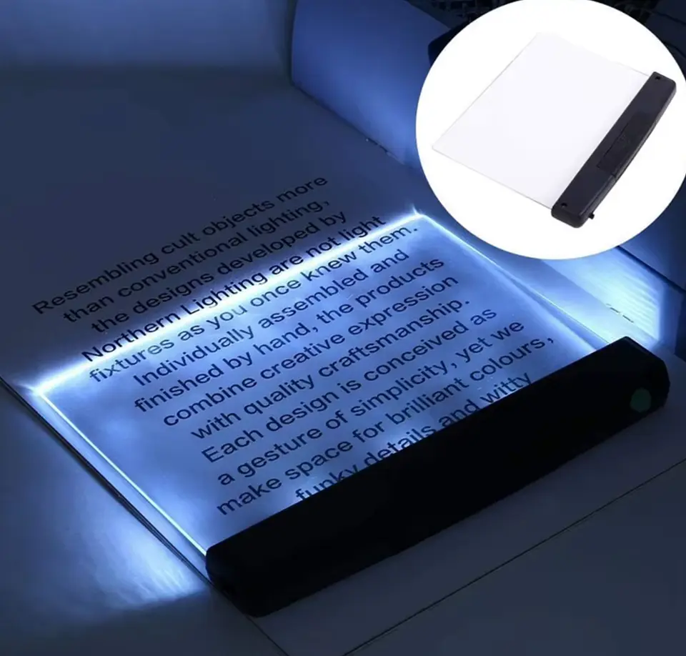 Lampara para leer en oscuridad libros apoya ayuda lectura 3