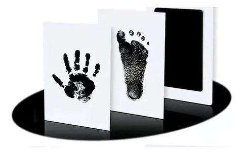 Kit Huellas Para El Recuerdo Bebes Y Mascotas Negro