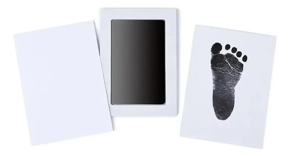 Kit Huellas Para El Recuerdo Bebes Y Mascotas Negro 5