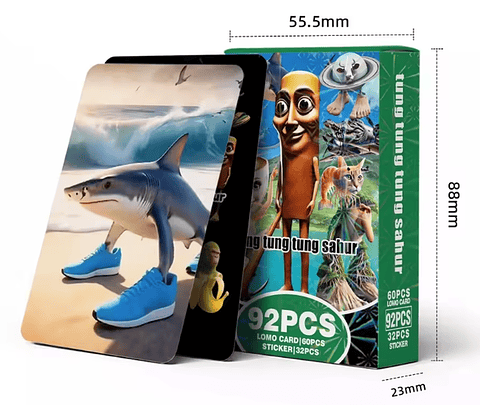 Carta Tralalero Tralala Amigos Memes