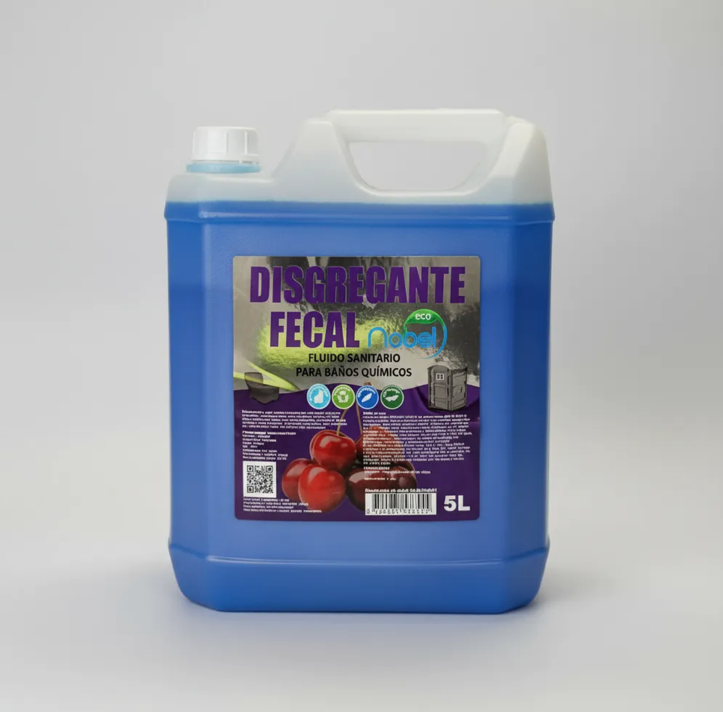 Disgregante Fecal Limpiador Para Baños Quimicos 5 Litros 1