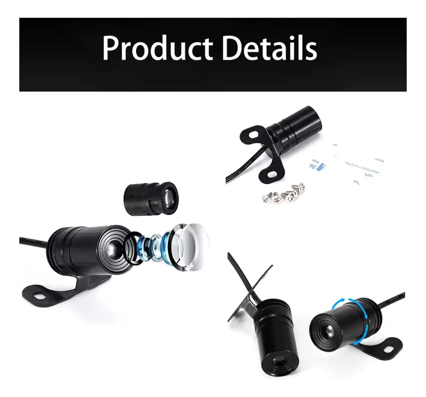 Par Proyeccion Led Motos Alas Camino Motocicleta 7