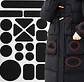 parche para parka chaqueta sillones impermeable negro - Miniatura 2