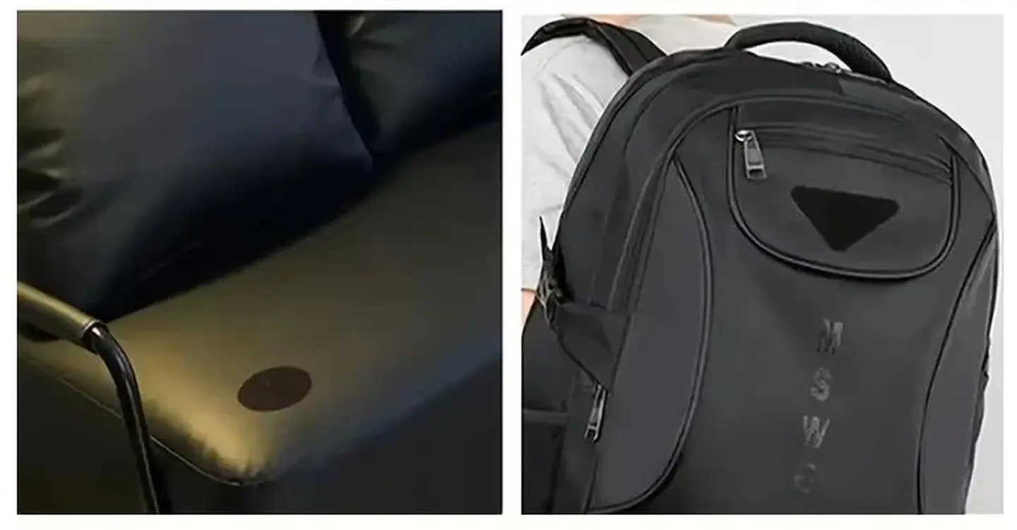 parche para parka chaqueta sillones impermeable negro 3