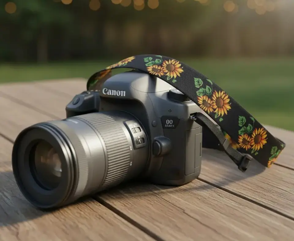 Correa Strap Camara Fotografica Floreado 4
