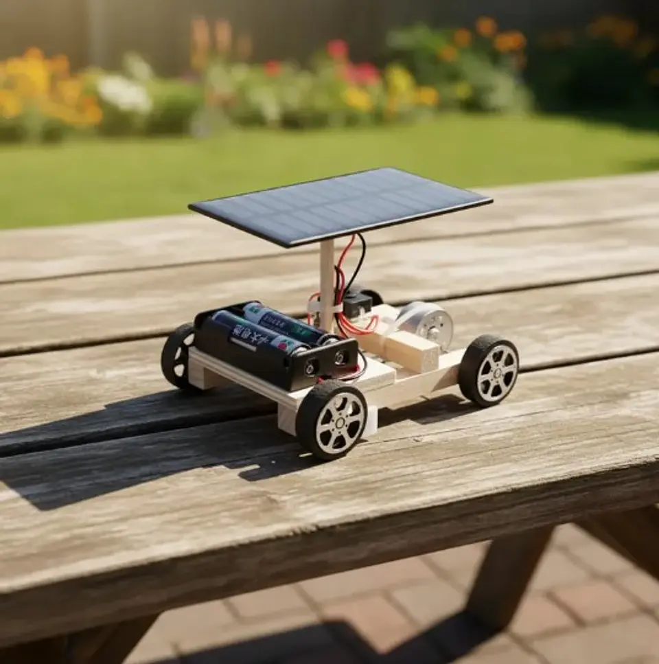 Kit Para Armar Auto Solar 2