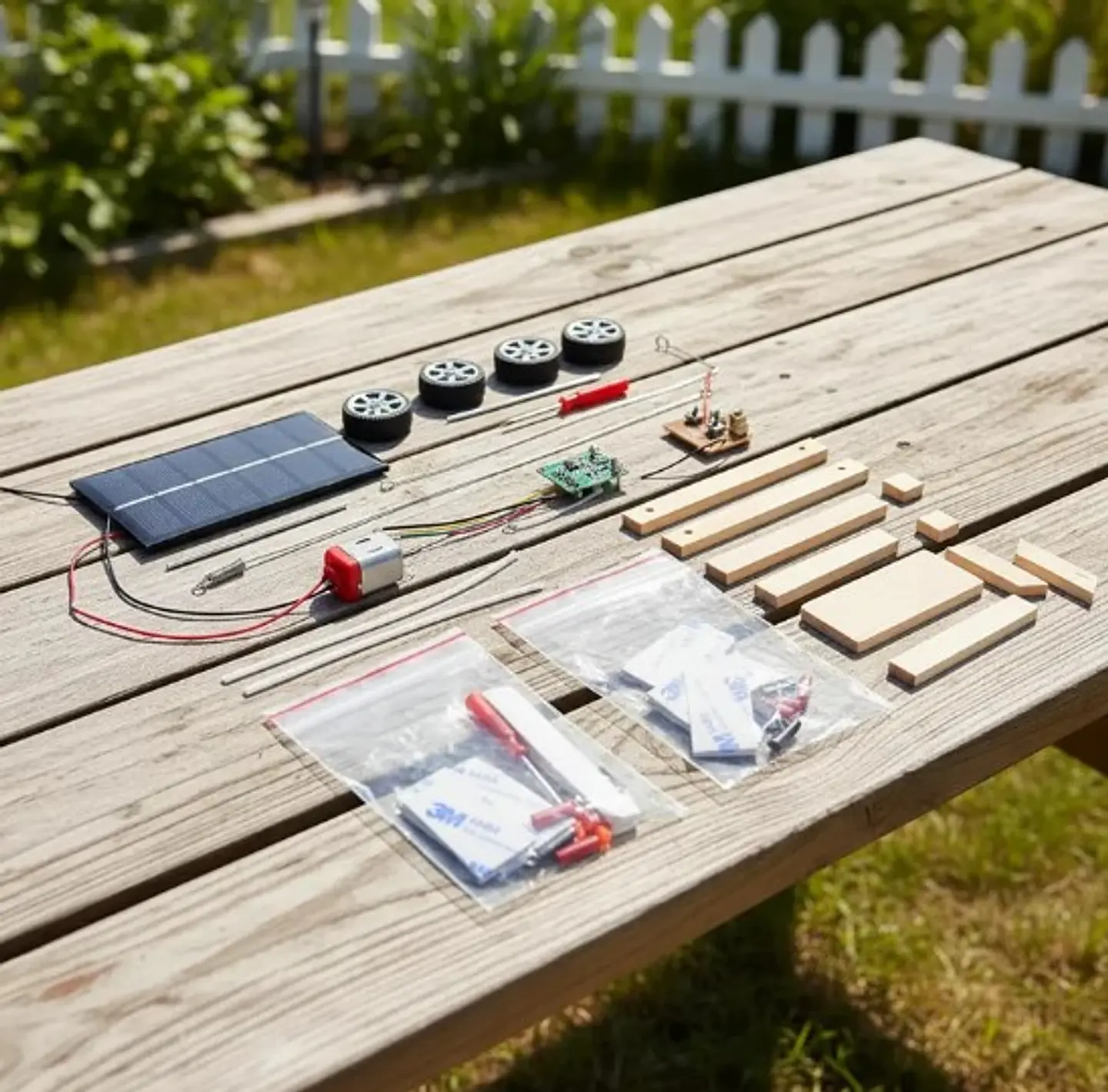 Kit Para Armar Auto Solar 3
