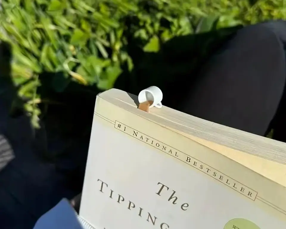 Marcador de libro para marcar la lectura 5