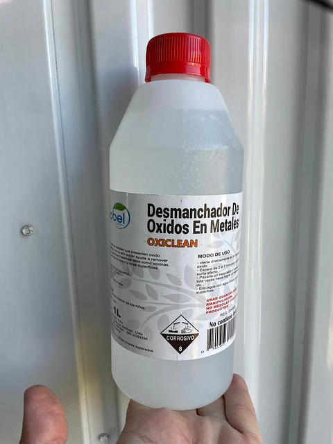Removedor De Oxido Llantas Metales Cocina