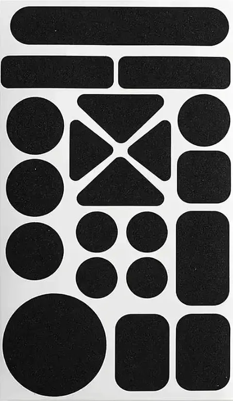 parche para parka chaqueta sillones impermeable negro