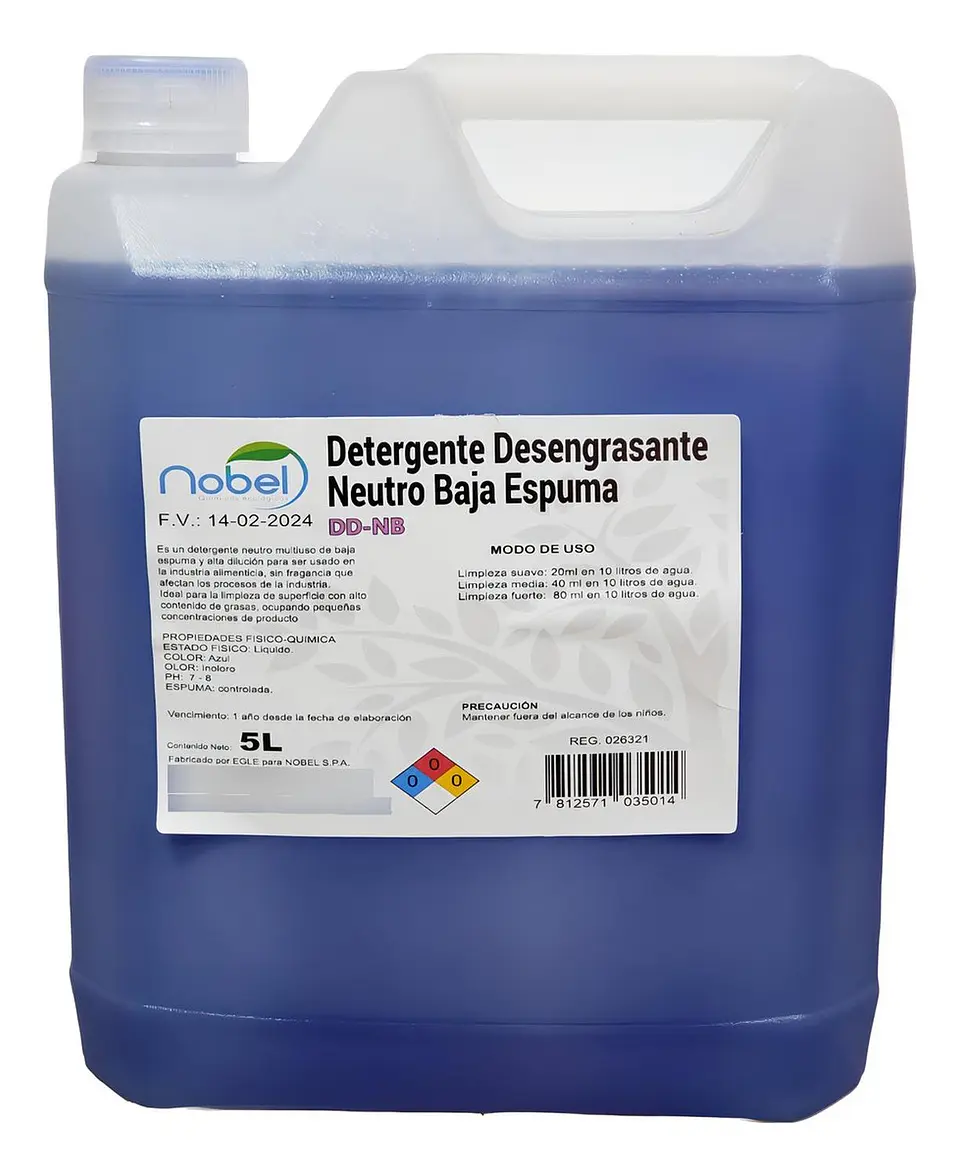 Detergente Neutro Limpiador Pasto Sintético 5 Litros 1