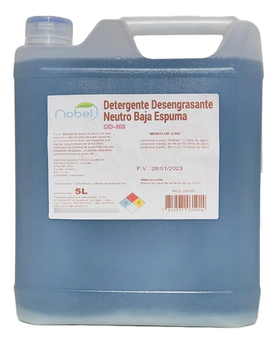 Detergente Neutro Limpiador Pasto Sintético 5 Litros 3