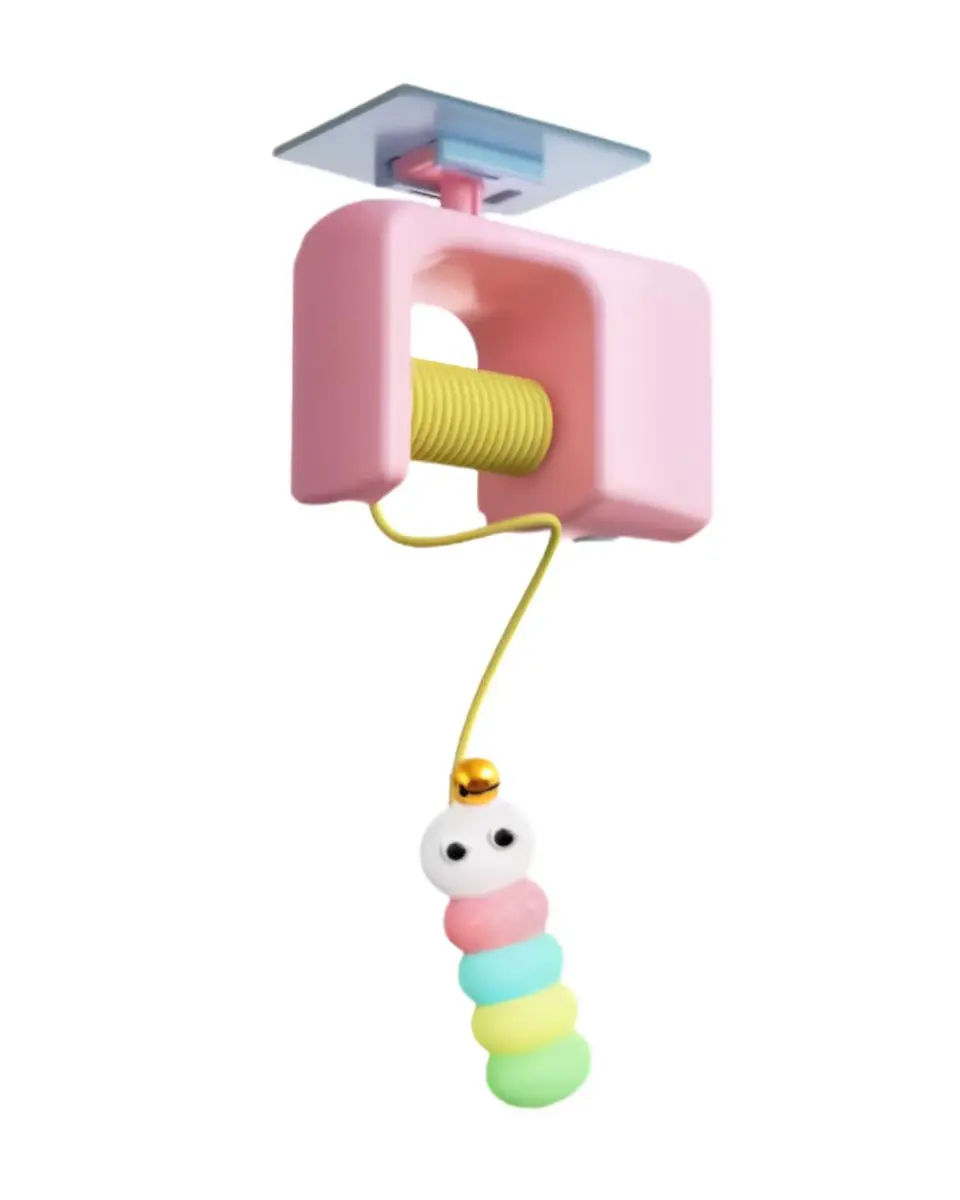Juguete Interactivo Colgante Para Gato Anti-estrés recargable 1