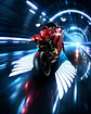 Par Proyeccion Led Motos Alas Camino Motocicleta - Miniatura 4