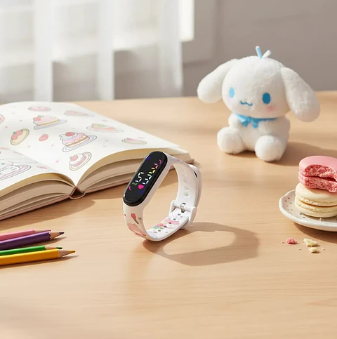 Reloj Kuromi Sanrio Kitty Digital