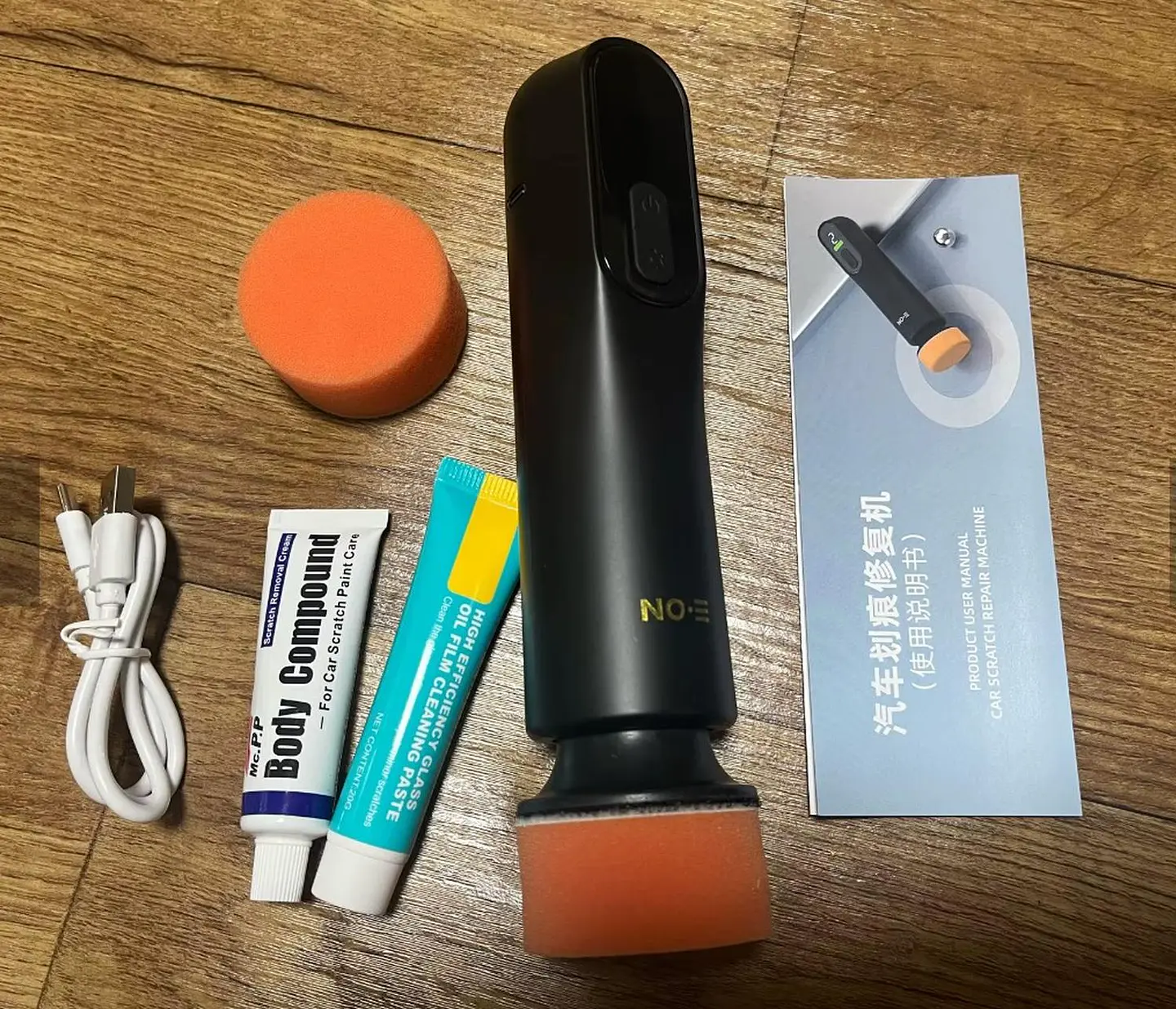 Kit Quitar Remover Rayones Raspones Autos Y Marcas De Agua 4