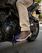 goma pata cambio moto para cuidar zapatos protector pata - Miniatura 5