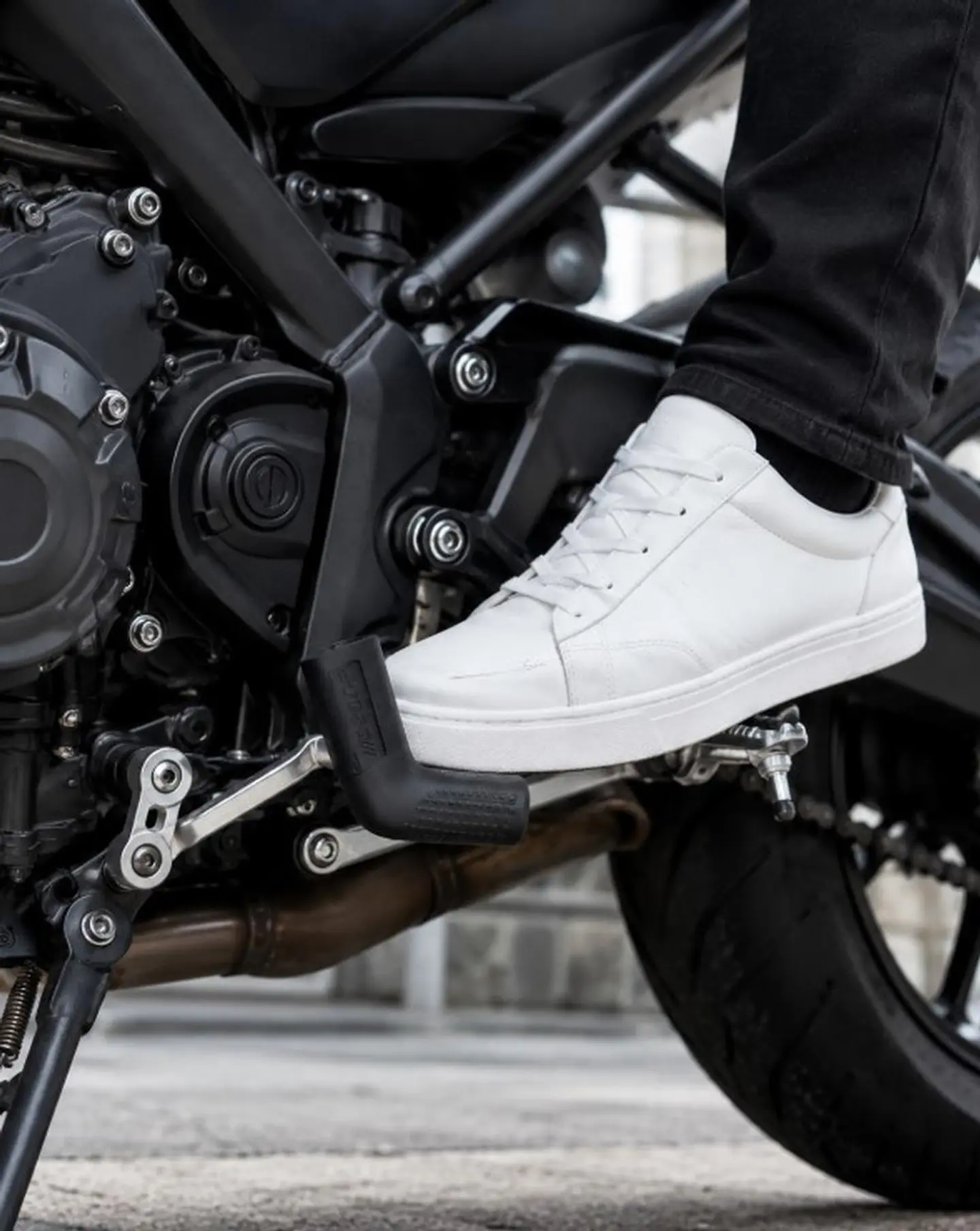goma pata cambio moto para cuidar zapatos protector pata 10