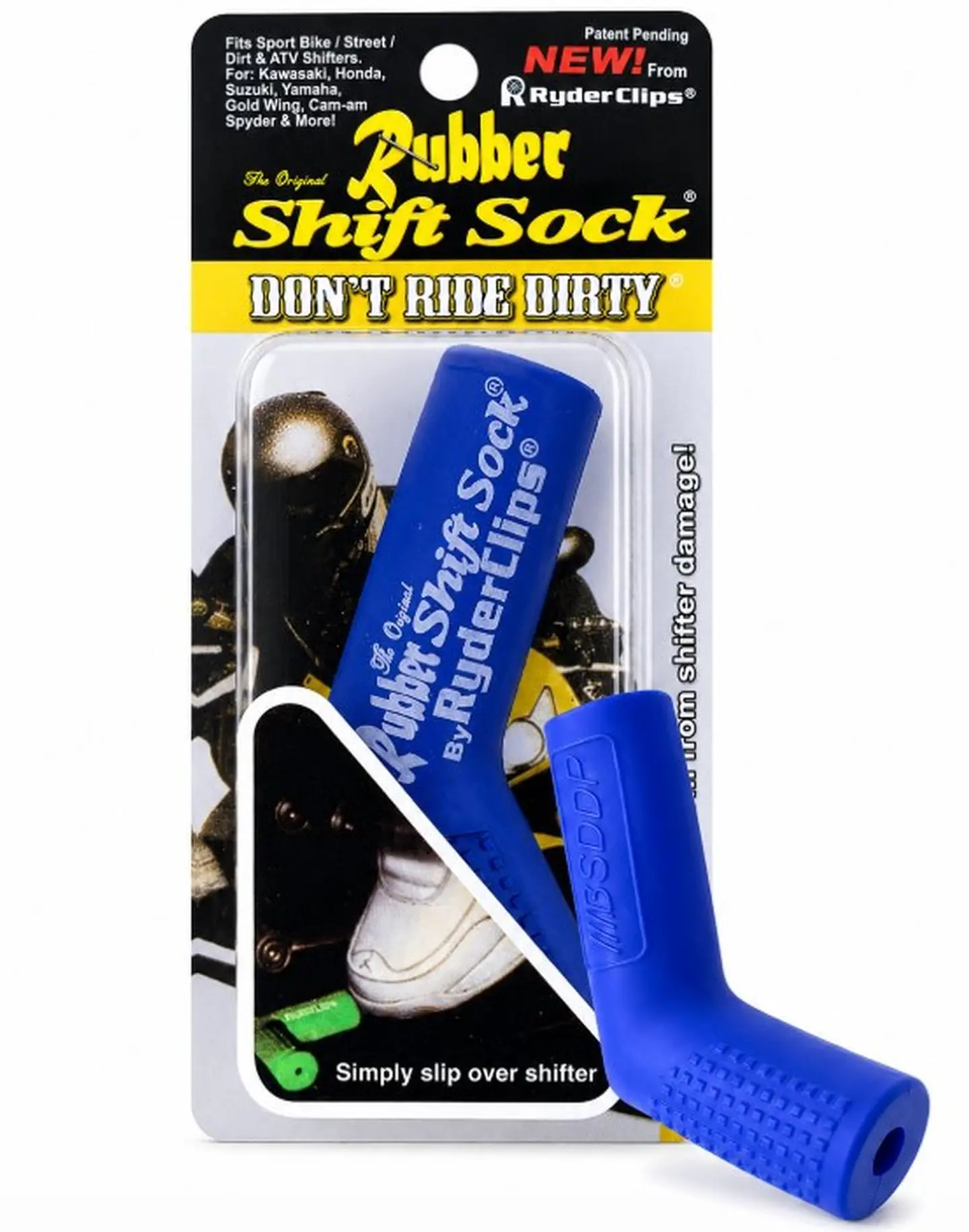 goma pata cambio moto para cuidar zapatos protector pata 1
