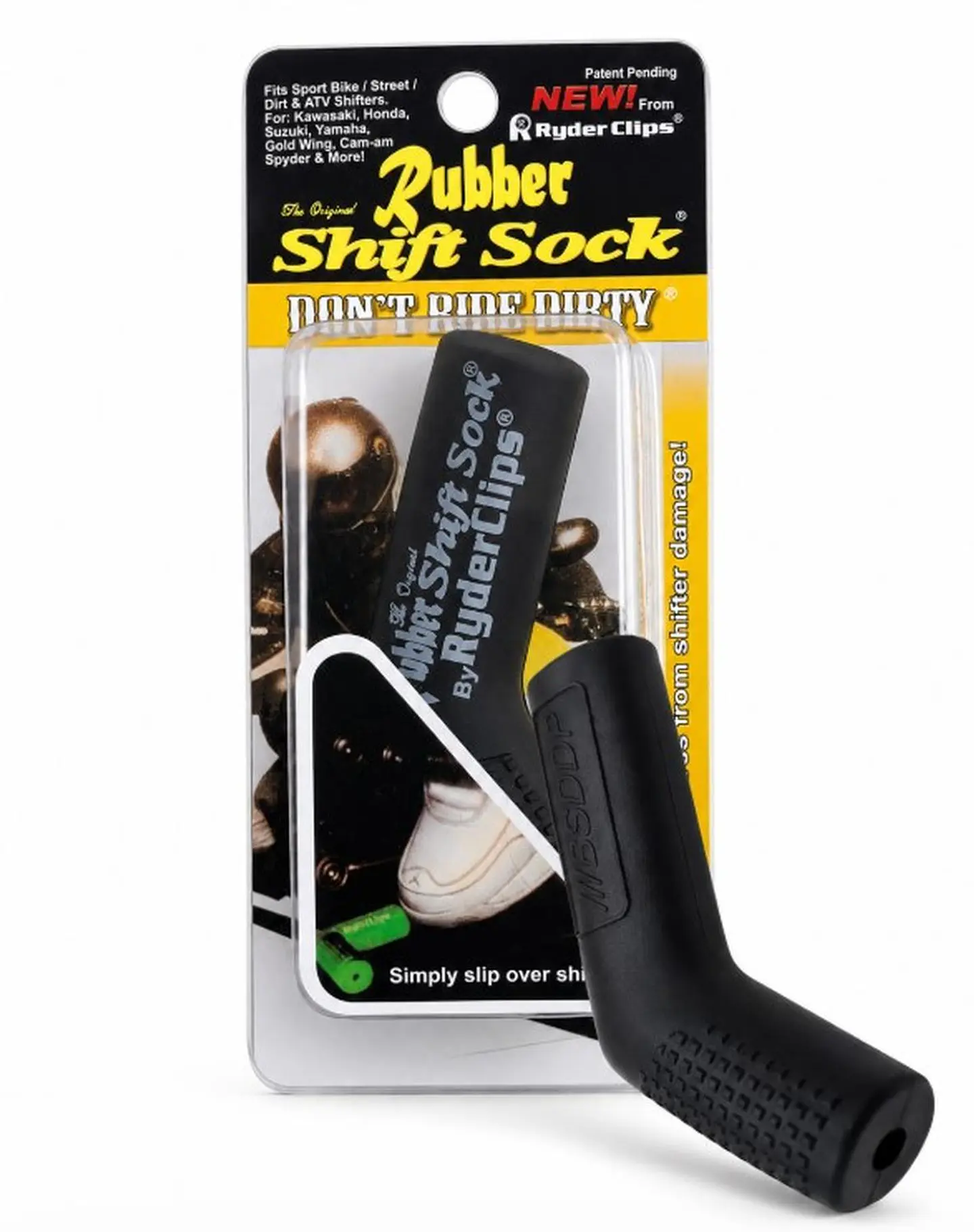 goma pata cambio moto para cuidar zapatos protector pata 9